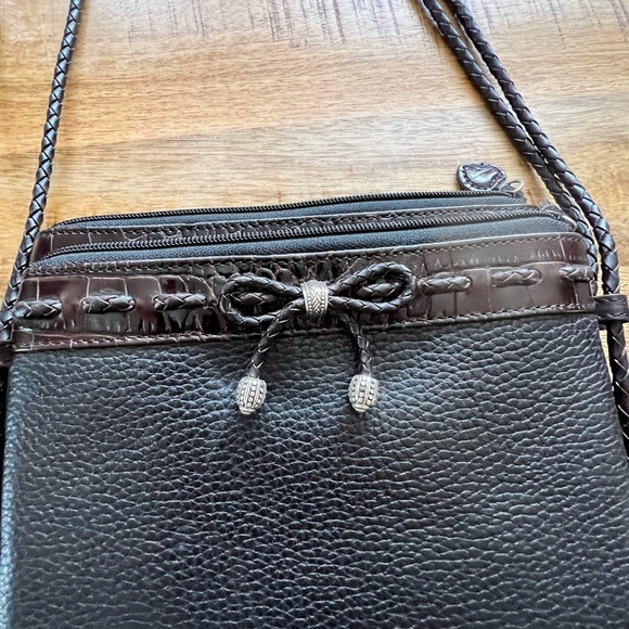 Brighton Shoulder Leather Purse - Picture 3 of 12